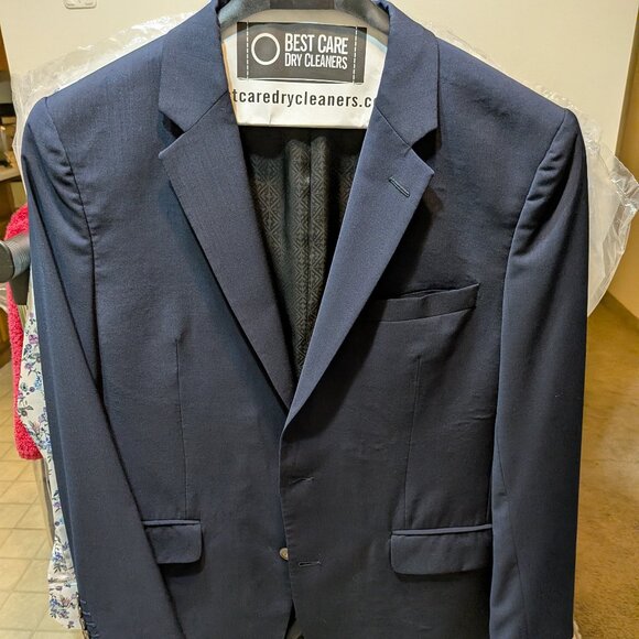 Men's Coat, Navy blue, 40R/50R - Picture 1 of 6